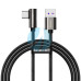 Usb кабель 2 метри baseus pd 65 legend series для швидкого заряджання + швидкий протокол передавання даних кутовий