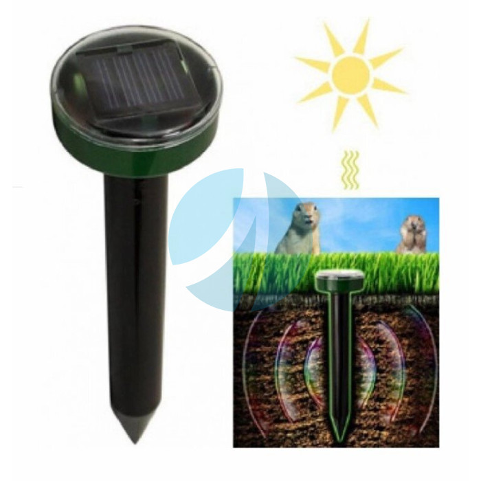 Ультразвуковий відлякувач гризунів на сонячній батареї Solar Sonic Pulse Repeller D-4561