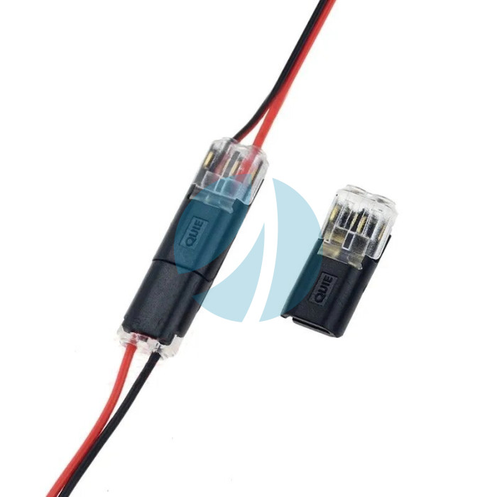 Конектор низьковольтний 2pin lp40 10 шт 5 пар з'єднувач дроту без паяння 22 ~ 20 AWG Вогнестійкість: UL94v-0 Конектор низьковольтний 2pin lp40 10 шт 5 пар з'єднувач дроту без паяння 22 ~ 20 AWG Вогнестійкість: UL94v-0