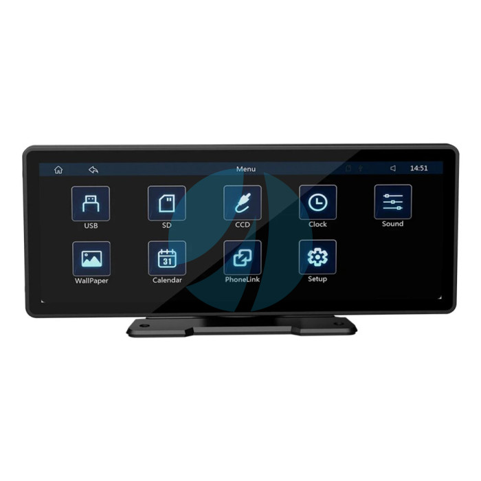 10,26" Автомобільний мультимедійний плеєр з CarPlay, Android Auto, Bluetooth, USB, AUX, Wi-Fi 10,26" Автомобільний мультимедійний плеєр з CarPlay, Android Auto, Bluetooth, USB, AUX, Wi-Fi