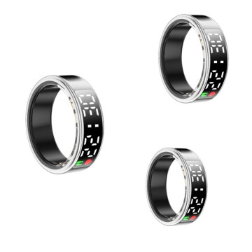 Розумне кільце JRing для здоров’я та сну (розмір 12, титанове, Bluetooth 5.1