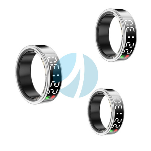 Розумне кільце JRing для здоров’я та сну (розмір 12, титанове, Bluetooth 5.1