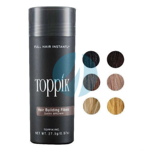 Загущувач для волосся toppik hair building fibers колір чорний