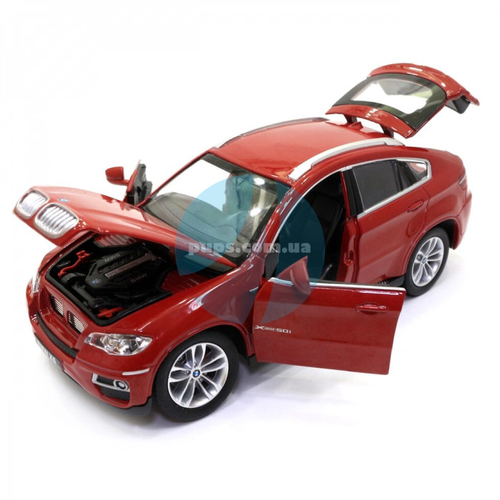 Колекційний «BMW X6» червоний колір Колекційний «BMW X6» червоний колір