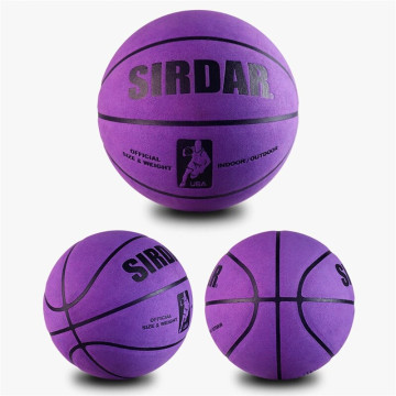 Фіолетовий баскетбольний м’яч Sirdar для гри 3x3, №7