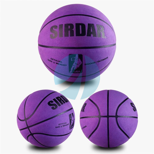 Фіолетовий баскетбольний м’яч Sirdar для гри 3x3, №7