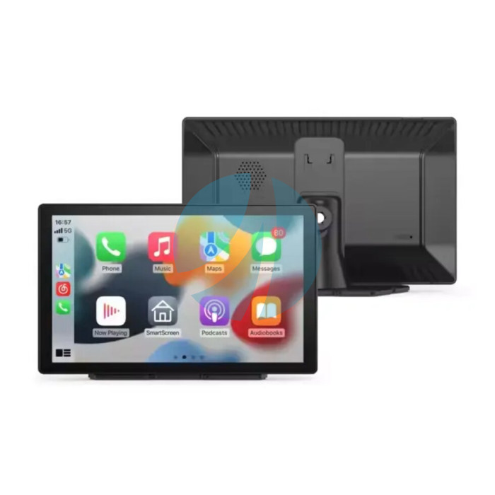 Мультимедійний комбайн Easy-Mount: 9" QLED, CarPlay, Android Auto, AHD 720, Bluetooth, SD, FM