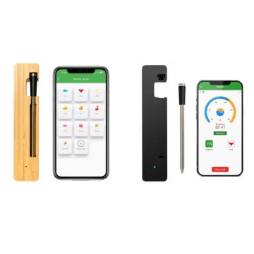 Розумний бездротовий термометр для м’яса з Bluetooth 5.2 та IP68