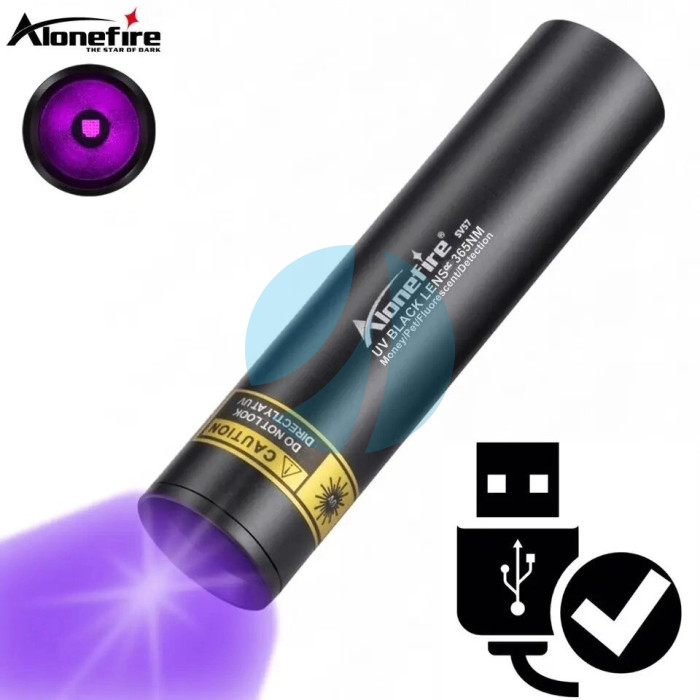 AloneFire SV57: Портативний УФ-ліхтарик для флуоресцентних матеріалів і антикваріату AloneFire SV57: Портативний УФ-ліхтарик для флуоресцентних матеріалів і антикваріату